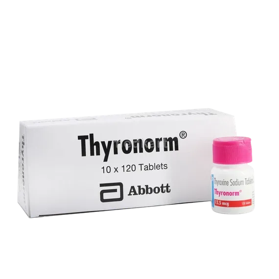 thyronorm 12.5mcg tablet 120's